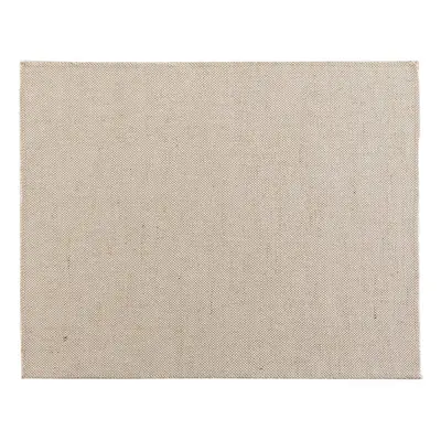 Douceur d intérieur 2 SETS DE TABLE 33 x 45 CM JUTE UNI+POLYCOTON UNI TESSI X2 Tányéralátét Sz