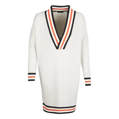 Maison Scotch WHITE LONG SLEEVES Pulóverek Fehér