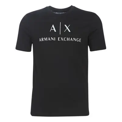 Armani Exchange 8NZTCJ Rövid ujjú pólók Fekete