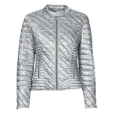 Guess NEW VONA JACKET Steppelt kabátok Ezüst