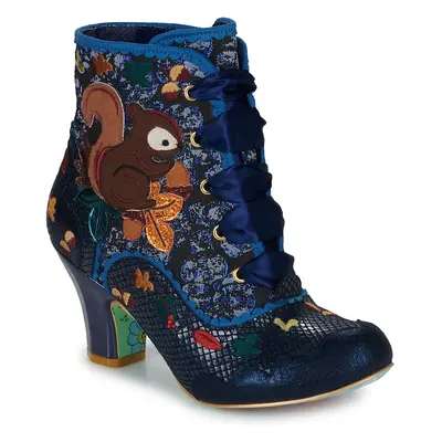 Irregular Choice SQUIRREL AWAY Bokacsizmák Kék