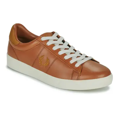 Fred Perry SPENCER LEATHER Rövid szárú edzőcipők Barna