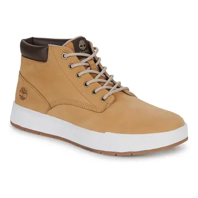 Timberland MAPLE GROVE LTHR CHK Magas szárú edzőcipők Barna