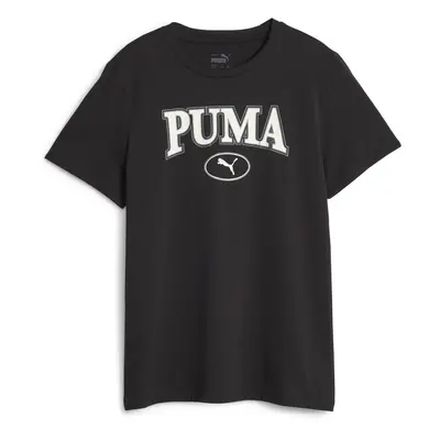 Puma PUMA SQUAD TEE B Rövid ujjú pólók Fekete