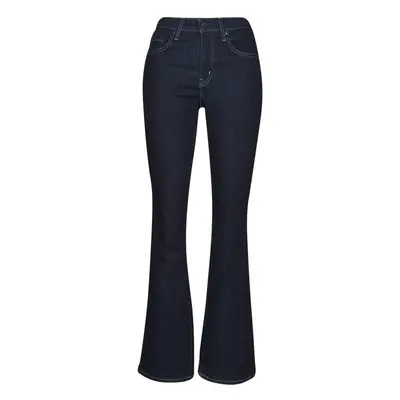 Levis 725 HIGH RISE BOOTCUT Bootcut farmerek Tengerész