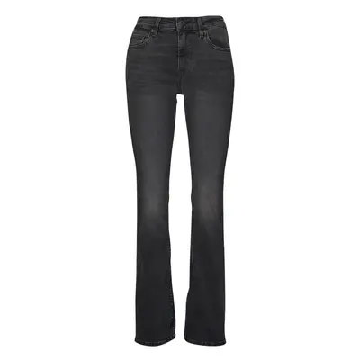 Levis 725 HR SLIT BOOTCUT Bootcut farmerek Szürke