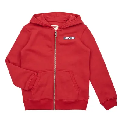 Levis LVN BOXTAB FULL ZIP HOODIE Pulóverek Piros