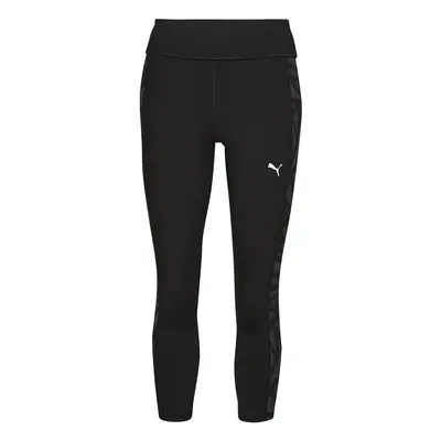 Puma FAVORITES AOP HIGH WAIST 3/4 Legging-ek Fekete