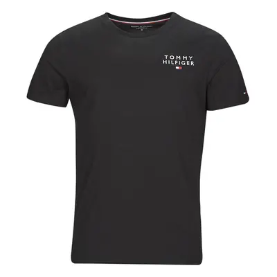 Tommy Hilfiger CN SS TEE LOGO Rövid ujjú pólók Fekete