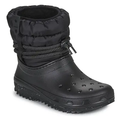 Crocs CLASSIC NEO PUFF LUXE BOOT W Hótaposók Fekete