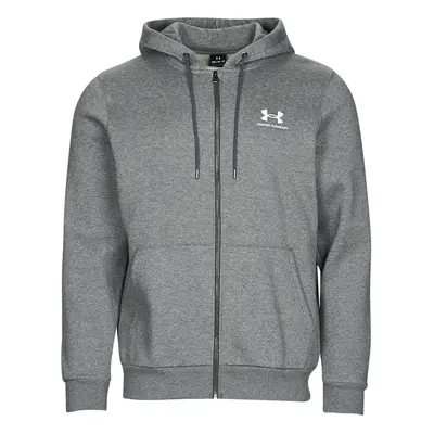 Under Armour UA Essential Fleece FZ Hood Pulóverek Szürke