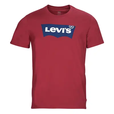 Levis GRAPHIC CREWNECK TEE Rövid ujjú pólók Bordó