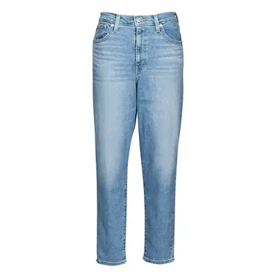 Levis HIGH WAISTED MOM JEAN Ruhák Kék