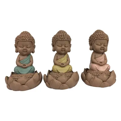 Signes Grimalt Linda Buddha Set 3 Egység Szobrok, figurák Sokszínű