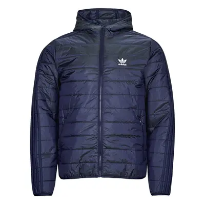 adidas PAD HOODED PUFF Steppelt kabátok Tengerész