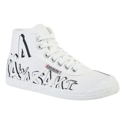 Kawasaki Graffiti Canvas Boot K202415 1002 White Divat edzőcipők Fehér