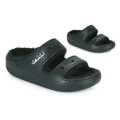 Crocs CLASSIC COZZY SANDAL Papucsok Fekete