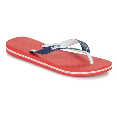 Havaianas BRASIL MIX Lábujjközös papucsok Piros