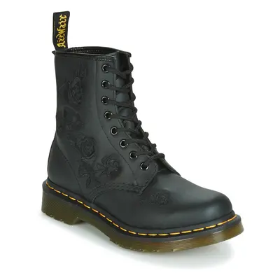 Dr. Martens 1460 VONDA MONO BLACK SOFTY T Csizmák Fekete