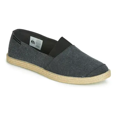 Quiksilver ESPADRILLED M SHOE SBKM Gyékény talpú cipők Fekete