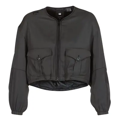 G-Star Raw RACKAM OS CROPPED BOMBER Dzsekik Fekete