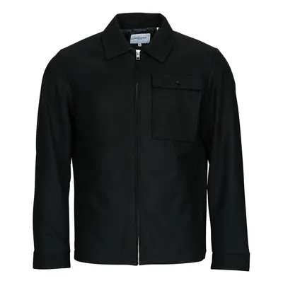 Jack & Jones JJJOHNSON WOOL JACKET Kabátok Fekete