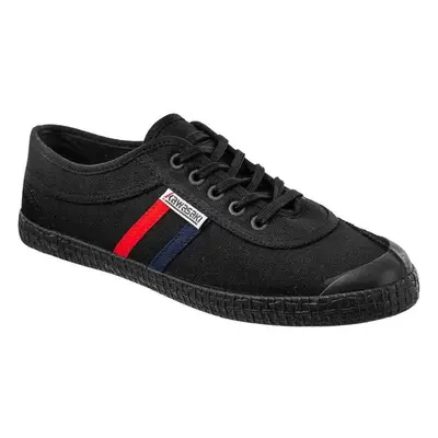 Kawasaki Retro Canvas Shoe K192496-ES 1001S Black Solid Divat edzőcipők Fekete