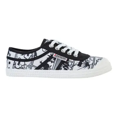 Kawasaki Cartoon Canvas Shoe K202410 1002 White Divat edzőcipők Fehér