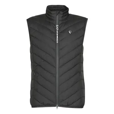 Emporio Armani EA7 TRAIN CORE SHIELD M DOWN LIGHT VEST Steppelt kabátok Fekete