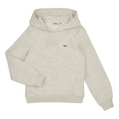 Only KOGNOOMI L/S LOGO HOOD SWT NOOS Pulóverek Bézs