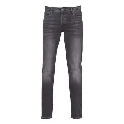 Jack & Jones JJIGLENN Slim farmerek Fekete