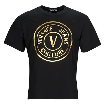 Versace Jeans Couture GAHT05-G89 Rövid ujjú pólók Fekete