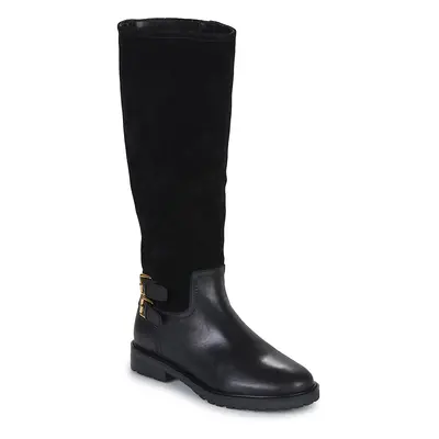 Lauren Ralph Lauren EMELIE-BOOTS-TALL BOOT Városi csizmák Fekete