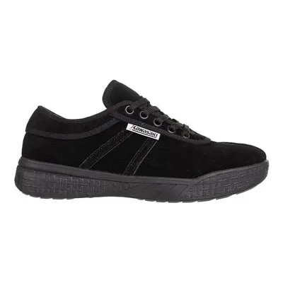 Kawasaki Leap Suede Shoe K204414 1001S Black Solid Divat edzőcipők Fekete