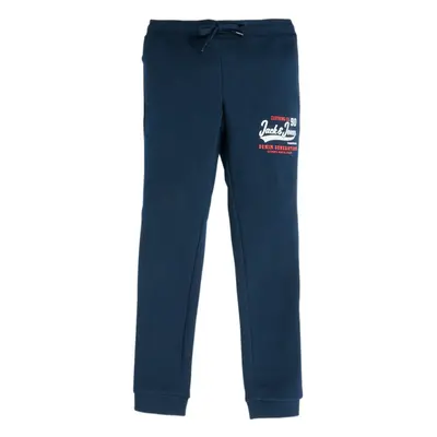 Jack & Jones JPSTLOGO SWEAT PANT Slim farmerek Tengerész