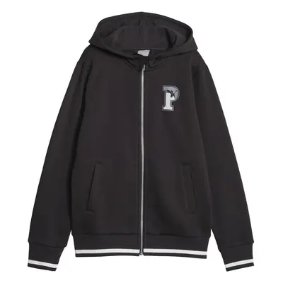 Puma PUMA SQUAD FULL ZIP HOODIE FL B Pulóverek Fekete