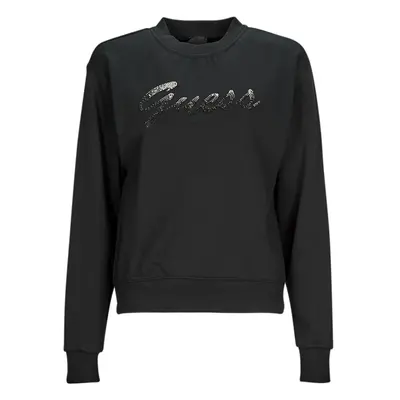 Guess CN GUESS SHINY SWEATSHIRT Pulóverek Fekete