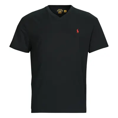 Polo Ralph Lauren KSC08H-SSVNCLS-SHORT SLEEVE-T-SHIRT Rövid ujjú pólók Fekete