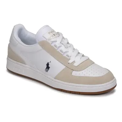 Polo Ralph Lauren POLO CRT PP-SNEAKERS-ATHLETIC SHOE Rövid szárú edzőcipők Fehér