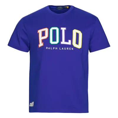 Polo Ralph Lauren SSCNCLSM1-SHORT SLEEVE-T-SHIRT Rövid ujjú pólók Kék