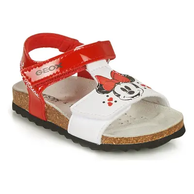 Geox SANDAL CHALKI GIRL Szandálok / Saruk Piros