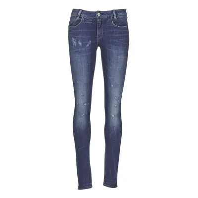 G-Star Raw D-STAQ 5 PKT MID SKINNY Skinny farmerek Kék