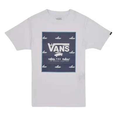 Vans PRINT BOX BOYS Rövid ujjú pólók Kék