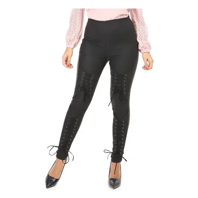 La Modeuse 18276_P51440 Legging-ek Fekete