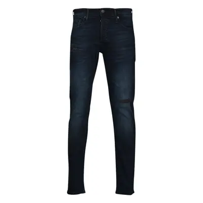 Jack & Jones JJIGLENN JJORIGINAL RA 091 Slim farmerek Kék