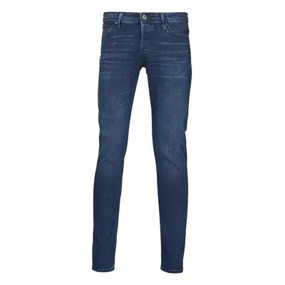 Jack & Jones JJIGLENN Slim farmerek Kék