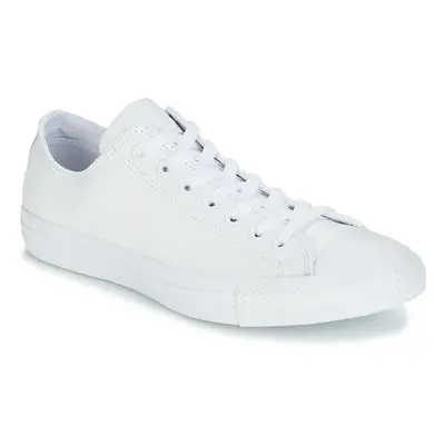 Converse ALL STAR MONOCHROME CUIR OX Rövid szárú edzőcipők Fehér