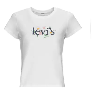 Levis GRAPHIC AUTHENTIC TSHIRT Rövid ujjú pólók Fehér