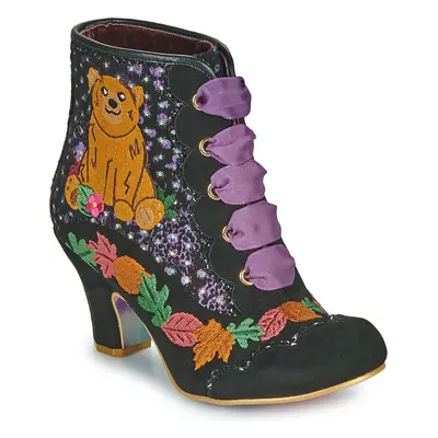 Irregular Choice BIG OL'BEAR Bokacsizmák Fekete