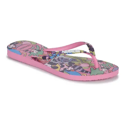 Havaianas SLIM DISNEY STYLISH Lábujjközös papucsok Rózsaszín